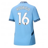 Camisa de time de futebol Manchester City Rodri Hernandez #16 Replicas 1º Equipamento Feminina 2024-25 Manga Curta